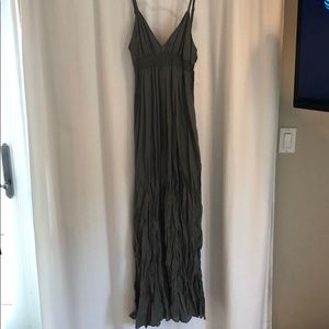 RVCA grey maxi dress. SM